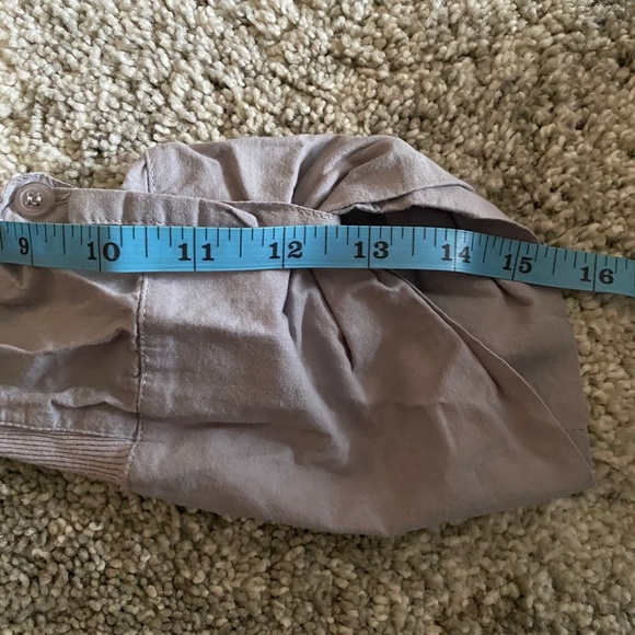 MAJORA 3/4 Sleeve Gray Shirt Button Down Blouse With Pockets Size S - Picture 9 of 9